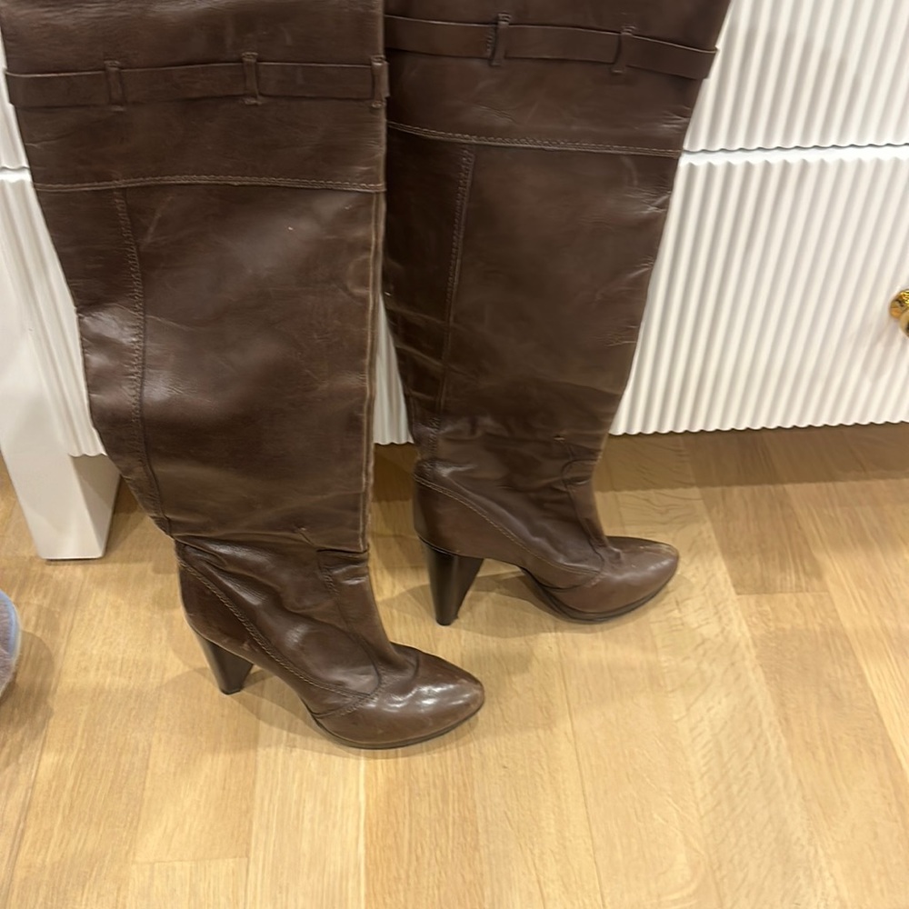 Costume national over the knee boots size 36